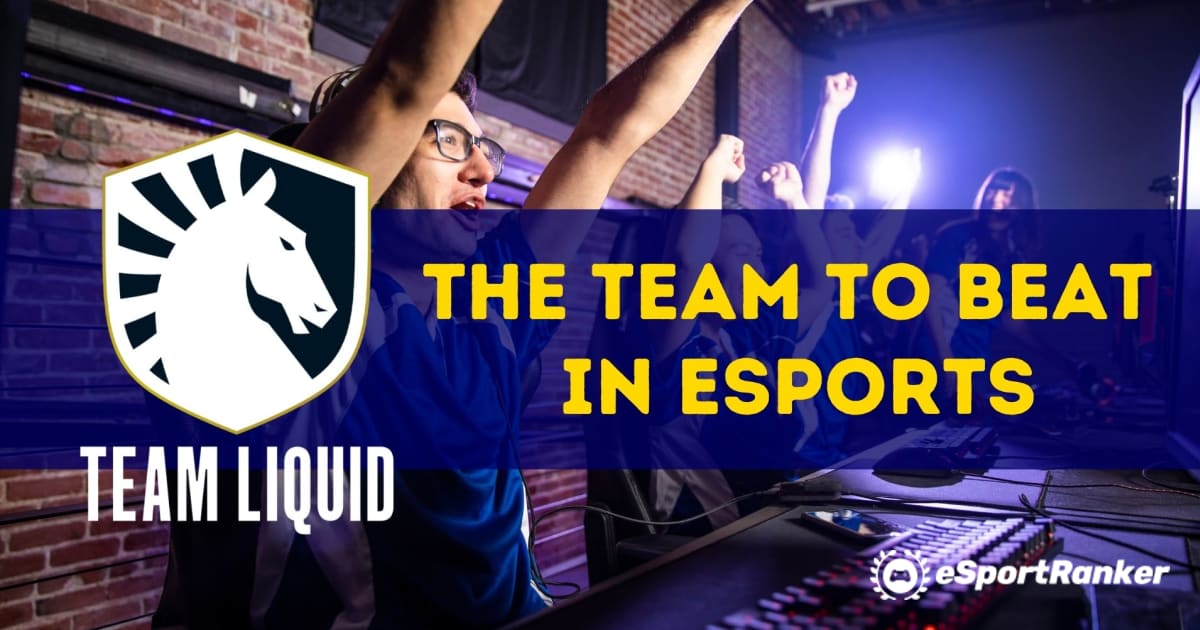Team Liquid — лучшая команда в киберспорте